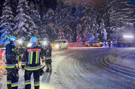 Landesweit standen Mitglieder der Freiwilligen Feuerwehren im Einsatz, im Bild jene von Badia/Abtei. (Foto: Landesfeuerwehrverband)
