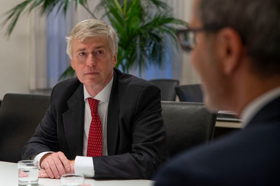 Da sin. : Il direttore del Dipartimento per l'Alto Adige ed il Sud Europa del Ministero degli Affari Esteri austriaco, Karl Prummer, ed il presidente della Provincia, Arno Kompatscher (Foto: ASP/F. Brucculeri)