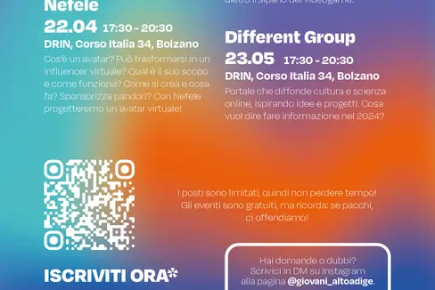 L'Ufficio Politiche giovanili fa il punto sui temi del futuro insieme ai giovani altoatesini. Lost in tech è la serie di quattro incontri tematici al via da febbraio. Aperte le iscrizioni (Foto: ASP/Ufficio Politiche giovanili)