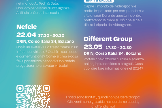 L'Ufficio Politiche giovanili fa il punto sui temi del futuro insieme ai giovani altoatesini. Lost in tech è la serie di quattro incontri tematici al via da febbraio. Aperte le iscrizioni (Foto: ASP/Ufficio Politiche giovanili)