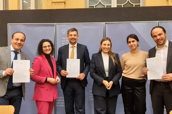 I tre presidenti delle Consulte giovani hanno proposto agli assessori provinciali alla scuola le misure da intraprendere dopo la crisi pandemica. (Foto: ASP/Ufficio giovani)