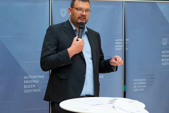 Il presidente di IDM, Hansi Pichler (Foto ASP/Fabio Brucculeri)