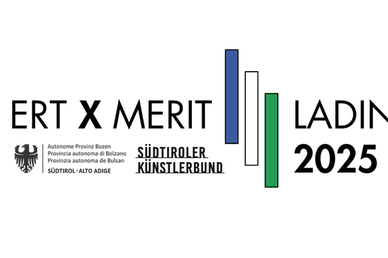 Il nuovo concorso artistico Ert X Merit Ladin, lanciato dal Südtiroler Künstlerbund in collaborazione con la Direzione Istruzione, Formazione e Cultura Ladina, ha riscosso fin da subito un grande successo, con la partecipazione di 33 artisti. (Logo: USP/Direzione Istruzione, Formazione e Cultura Ladina)