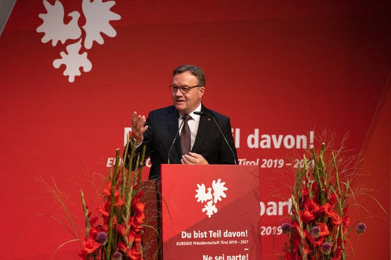 Euregio-Präsident und Tirols Landeshauptmann Günther Platter (Foto: Land Tirol/Sedlak)