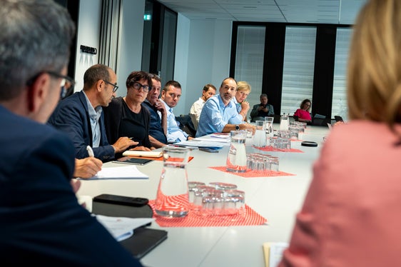 Un momento dell'odierno incontro tenutosi a Bolzano. (Foto: USP/Fabio Brucculeri)