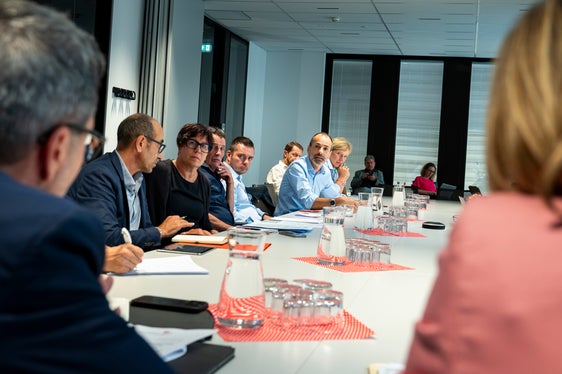 Un momento dell'odierno incontro tenutosi a Bolzano. (Foto: USP/Fabio Brucculeri)