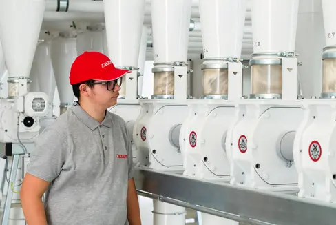 Der Lehrberuf Fachmann bzw. Fachfrau für Verfahrenstechnik Mühlen- und Getreidewirtschaft ist einer von zwei neuen Lehrberufen, welche die Landesregierung genehmigt hat. (Foto: A. Rieper AG)