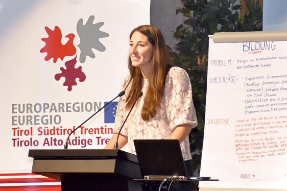 Vor allem um die Bereiche Mobilität, Bildung und Umwelt ging es in der Zukunftswerkstatt. (Foto: Land Tirol/Konrad Pölzl)