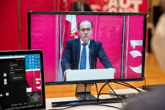 Il vicepresidente della Giunta Giuliano Vettorato. (Foto: ASP/Barbara Franzelin)