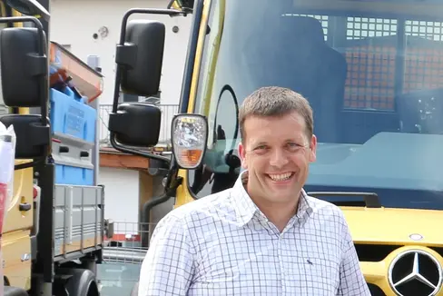 Il direttore della Ripartizione Servizio strade Philipp Sicher adesso è anche direttore sostituto del Dipartimento Mobilità e Infrastrutture. (Foto: ASP)