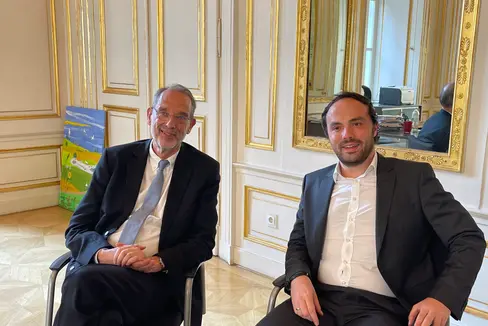 Landesrat Philipp Achammer und Österreichs Bildungsminister Heinz Faßmann ziehen beim gemeinsamen Treffen in Wien Zwischenbilanz zur Corona-Lage an den Schulen. (Foto: LPA)
