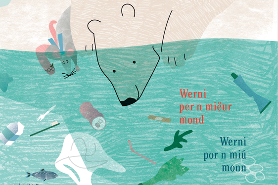 Es wurden zwei Ausgaben gedruckt, damit sich die Kinder die Geschichte in ihrer Muttersprache vorlesen lassen und auch neue Wörter in den anderen Sprachen aneignen können: eine ladinische Ausgabe mit der Grödner und Gadertaler Variante (im Bild) und die andere mit der deutsch-italienischen Variante. (Foto: LPA/Pädagogischer Bereich der Landesdirektion der ladinischen Kindergärten und Schulen)