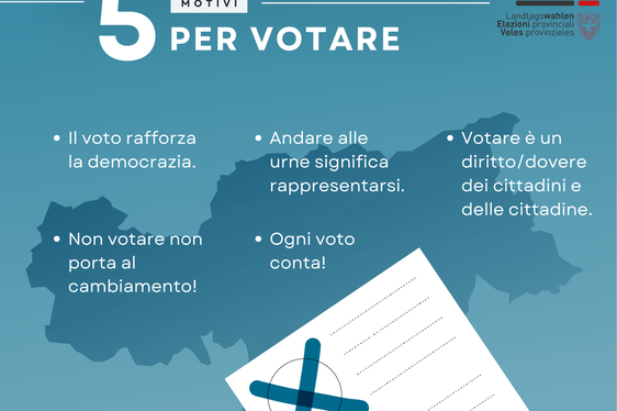 5 motivi per votare (Foto: ASP)