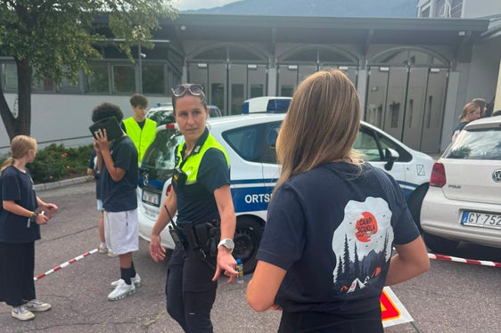 Anche la polizia locale ha illustrato tutte le attività che rientrano nel proprio ambito di competenza. (Foto: USP/Protezione civile/Croce Bianca)