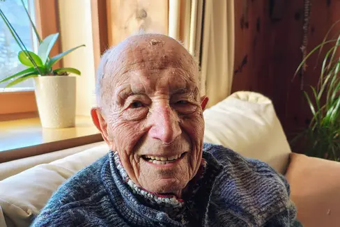 Franz Vittur in una foto scattata all'inizio dello scorso anno (Foto: USP/Carlo Suani)