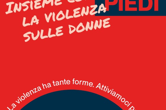 Il manifesto della campagna di quest'anno, che sensibilizza sulle forme di violenza più recondite. (Fonte: Agenzia di stampa e comunicazione)