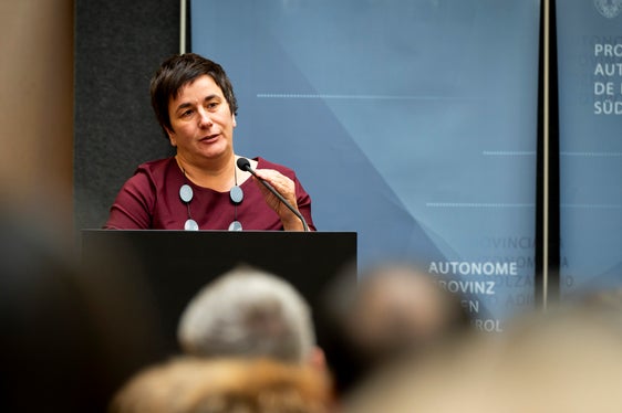 Federica Sartori dirige il Servizio politiche sociali della Provincia autonoma di Trento. La co-progettazione e la co-programmazione rientrano tra i servizi già utilizzati da anni dall'amministrazione trentina. (Foto: USP/Fabio Brucculeri)