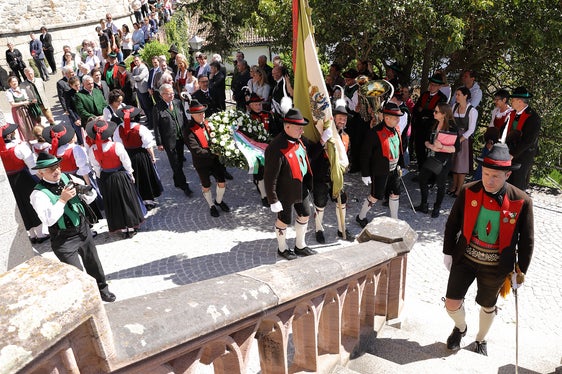 Die heutige Erzherzog-Johann-Gedenkfeier in Schenna (Foto: Land Steiermark)