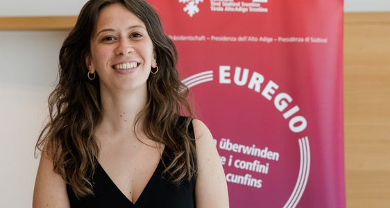JungforscherInnenpreis, 2. Platz: Elena Fogazzi von der Universität Trient (Foto: EFA/Philipp Huber)