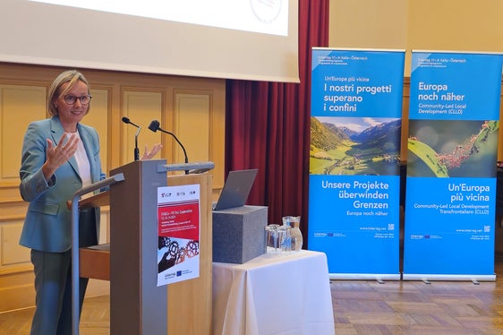 Landesrätin Magdalena Amhof: Wir freuen uns auf viele spannende Projektideen für die Verwaltungen in der Euregio. (Foto: Euregio)