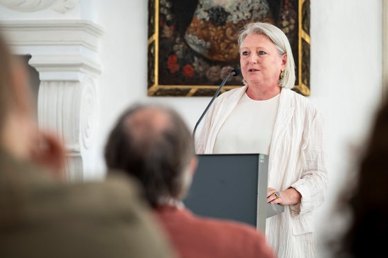 Voraussichtlich im November wird der Archivbestand vom Landesarchiv übernommen, informierte Landeskonservatorin Karin Dalla Torre. (Foto: LPA/Fabio Brucculeri)