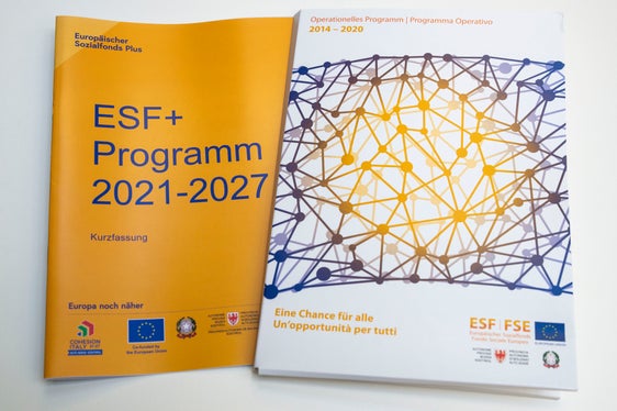 Der ESF wird in der Programmplanung 2021–2027 zum Europäischen Sozialfonds Plus ESF+. (Foto: LPA/Fabio Brucculeri)