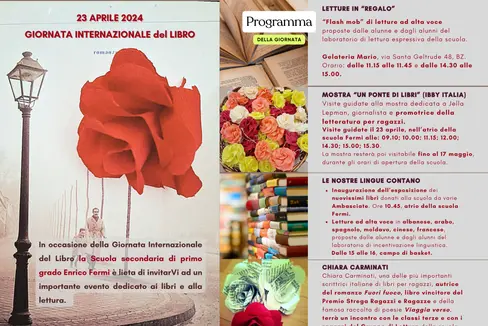L’Istituto comprensivo Bolzano IV di Oltrisarco organizza, martedì 23 aprile, in occasione della Giornata internazionale del libro una serie di eventi dedicati alla lettura: ospite Chiara Carminati (Foto: ASP)