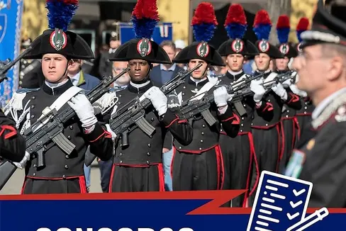 La locandina del concorso per allievi carabinieri (Foto: ASP/Arma dei Carabinieri)