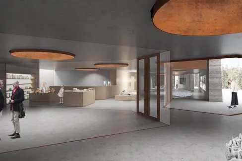 L'assessora Maria Hochgruber Kuenzer effettuerà martedì 29 agosto un sopralluogo al GEOPARC Bletterbach. Temi: la nuova legge UNESCO e il nuovo centro visitatori (Foto: ASP/Ufficio edilizia Ovest)