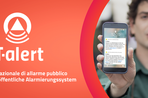 Oggi è stato effettuato in Val Pusteria un test del sistema di allarme pubblico IT-alert attraverso l’invio di un messaggio di prova tramite IT-alert sulla base di uno scenario di incidente industriale rilevante presso la ditta Elektrisola Atesina, nel Comune di Campo Tures. (Foto: USP/Agenzia per la Protezione civile)