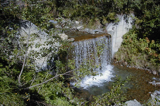 Der Kaserbach bei Lüsen, ein Zubringer des Lasankenbachs (Foto: LPA/Agentur für Bevölkerungsschutz)