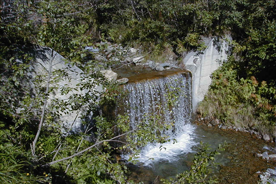 Der Kaserbach bei Lüsen, ein Zubringer des Lasankenbachs (Foto: LPA/Agentur für Bevölkerungsschutz)
