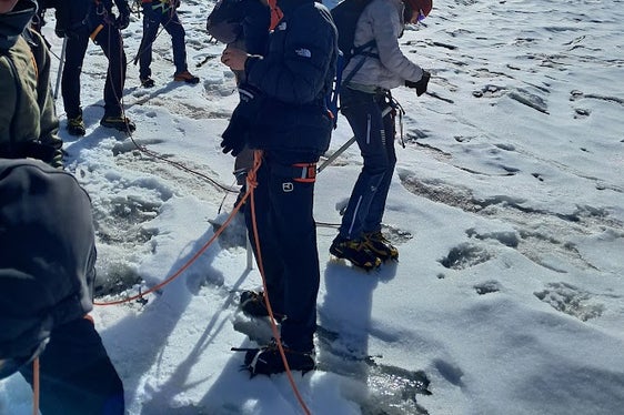 Aufstieg zur Suldenspitze (Foto: LPA/Deutsche Bildungsdirektion/Landesamt für Didaktik/Guido Caracristi)
