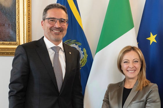 Landeshauptmann Kompatscher und Ministerpräsidentin Giorgia Meloni (Foto: governo.it)