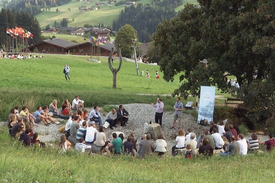 I partecipanti a un'edizione dell'Accademia dell'Euregio ad Alpbach, in Tirolo (Foto: Euregio/Land Tirol)