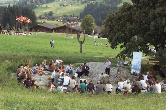 I partecipanti a un'edizione dell'Accademia dell'Euregio ad Alpbach, in Tirolo (Foto: Euregio/Land Tirol)