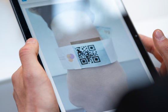 Al concorso, al momento del check-in, i partecipanti hanno ricevuto un tablet abbinato a un codice QR personale (Foto:USP/Fabio Brucculeri)