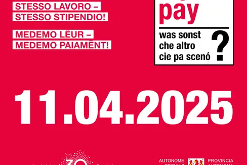 Am 4. April wird das Schwerpunktthema des diesjährigen Equal Pay Days vorgestellt. (Grafik: Frauenbüro)