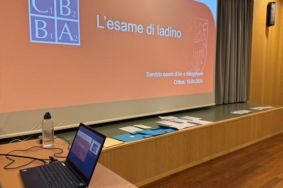 Studenti e studentesse hanno scelto il livello d'esame (A2, B1/B2 o C1) in linea con i requisiti del Quadro comune europeo di riferimento per la conoscenza delle lingue (Foto: ASP/Claudia Rubatscher)