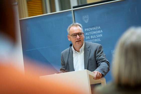 Matthias Oberbacher, dell’Osservatorio per l’integrazione (Foto: ASP/F. Brucculeri)