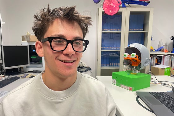 Noah Perli ha contribuito attivamente allo sviluppo del software (Foto: USP/GNews)