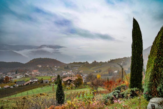 Wetterbild des Monats November 2025: Blick auf Prissian (Foto: LPA/Martin Geier)