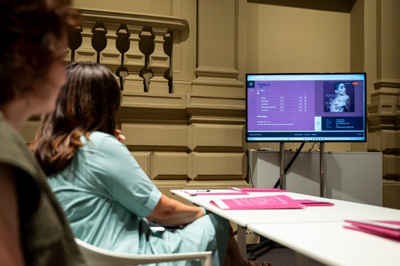 Mit Hörbeispielen wurde heute das Südtiroler Musikarchiv vorgestellt. (Foto: LPA/Fabio Brucculeri)