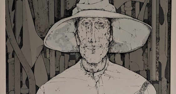 Michael Gaismair in der Lithographie von Karl Plattner: Anführer der Bauernaufstände 1525 und Visionär einer neuen Gesellschaftsordnung. (Foto: Euregio)