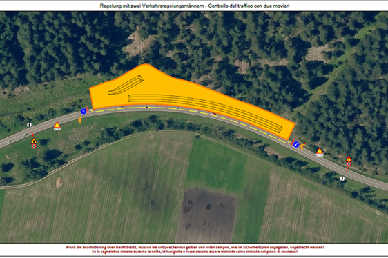 Lunedì iniziano i lavori di messa in sicurezza di questo tratto di strada nella Valle di Anterselva. (Foto: ASP)