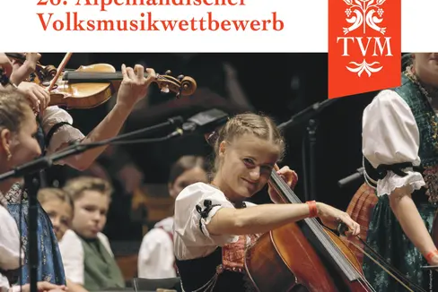 Vom 22. bis zum 25. Oktober wird der 26. Alpenländische Volksmusikwettbewerb ausgetragen, die Anmeldungen dazu beginnen am Montag, 1. Juni.