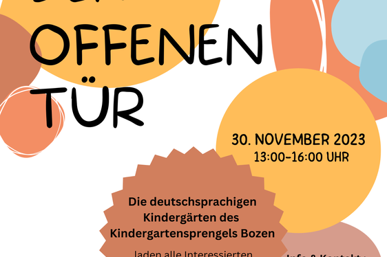 La locandina dell'open day (Foto: ASP)