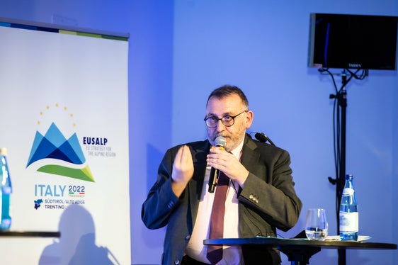 Il Segretario di Stato francese per gli affari rurali, Joël Giraud (Foto: ASP/Ivo Corrà)