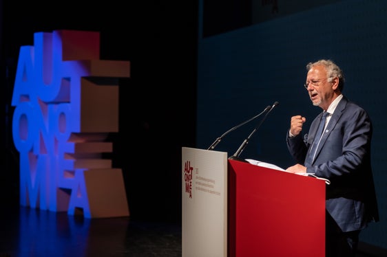 Il Rappresentante Speciale delle Nazioni Unite per le questioni delle minoranze Fernand de Varennes. (Foto: ASP/Ivo Corrà)