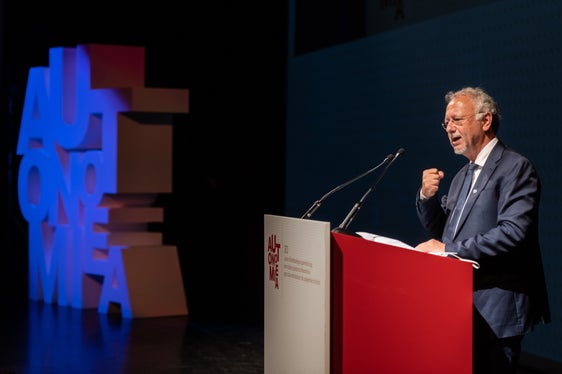 Il Rappresentante Speciale delle Nazioni Unite per le questioni delle minoranze Fernand de Varennes. (Foto: ASP/Ivo Corrà)